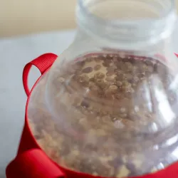 10 l demižón s popruhmi