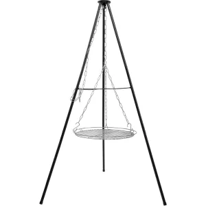 Trojnožka na táborák s roštom, 150 cm