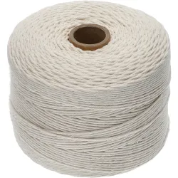 Biela bavlnená šnúrka na klobásy (240°C) 400 m / 500 g
