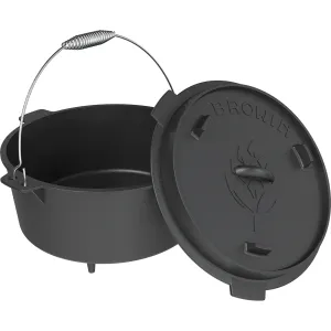 Závesný liatinový kotol s panvicou 9 l + 3 l