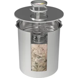 Šunkovar na prípravu domácej šunky a pokrmov, 3kg + sada s teplomerom a vreckam