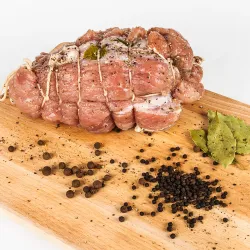 Biela bavlnená šnúrka na klobásy (240°C) 400 m / 500 g