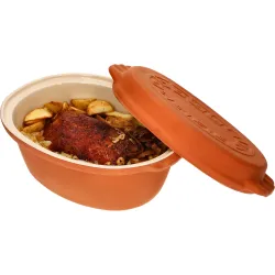 Glazovaný rímsky hrniec 4,5 l