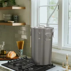 Domáca udiareň v hrnci, 35 l, na plynový sporák