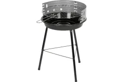 Gril na drevené uhlie Fabio BBQ, 38x38x55 cm