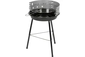 Gril na drevené uhlie Fabio BBQ, 38x38x55 cm