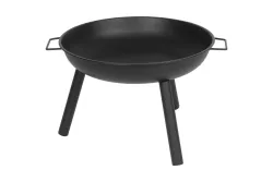 Kovové ohnisko Elis BBQ, okrúhle, 57x66x40 cm