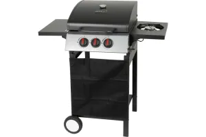 Plynový gril Valencia BBQ, 2+1 horáky