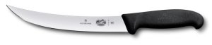VICTORINOX Fibrox Rozrábkový nôž, čierny, 25 cm, #5.7203.25